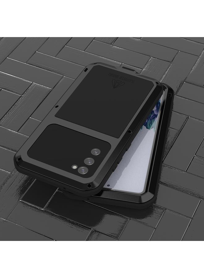 Nillkin Case For Samsung Galaxy S20 FE LOVE MEI Metal Shockproof Waterproof Dustproof Protective Case with Glass - Image 4