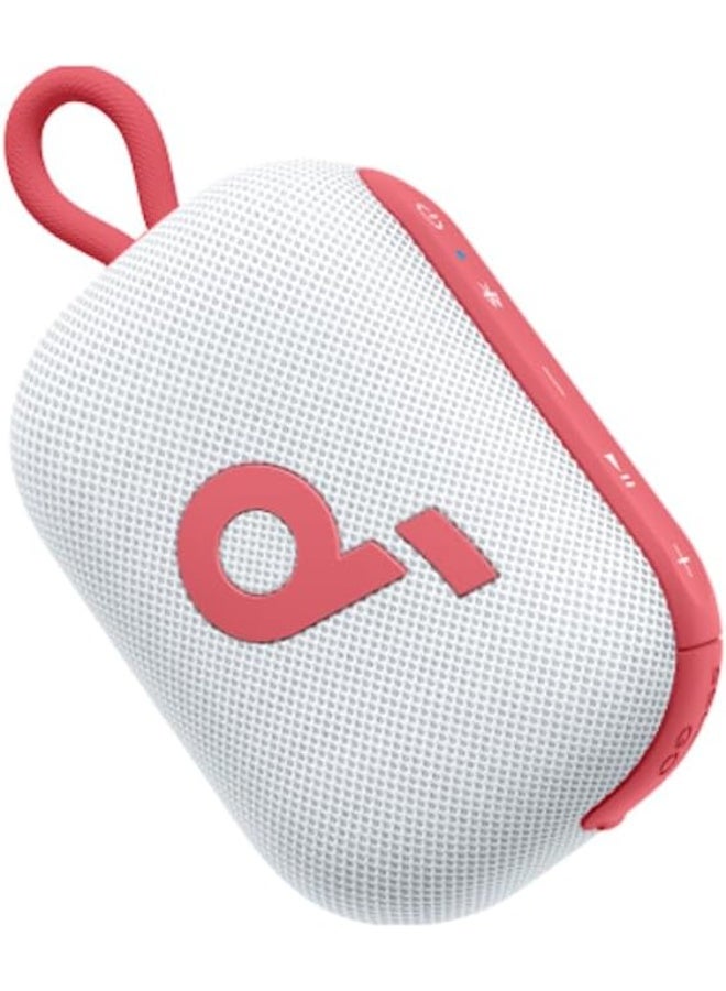 Soundcore Select 4 Go Ultra Portable Bluetooth Speaker by Anker, 20H Playtime, IP67 Waterproof and Dustproof, Floatable, Customisable Pro EQ, Wireless Stereo Pairing, Ideal for Home, Outdoors, Hiking Red