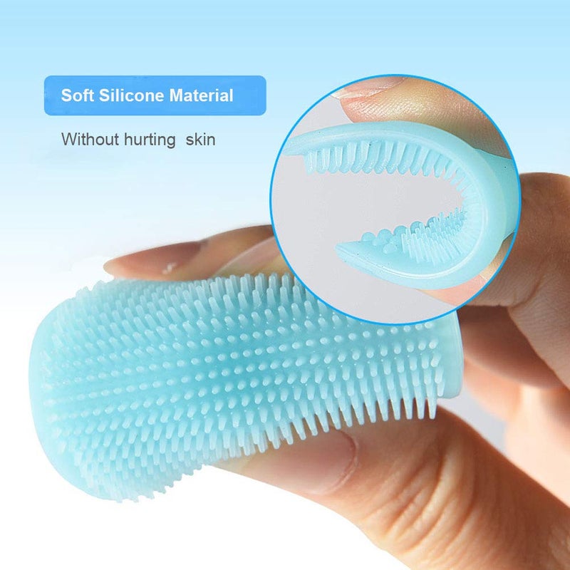 Finrray 3PCS Silicone Exfoliating Lip Brush 2 in 1 Double-Sided Soft & 2PCS Facial Cleaning Brushes Pad for Smoother and Fuller Lip Appearance Cleanning Blackhead - Image 4