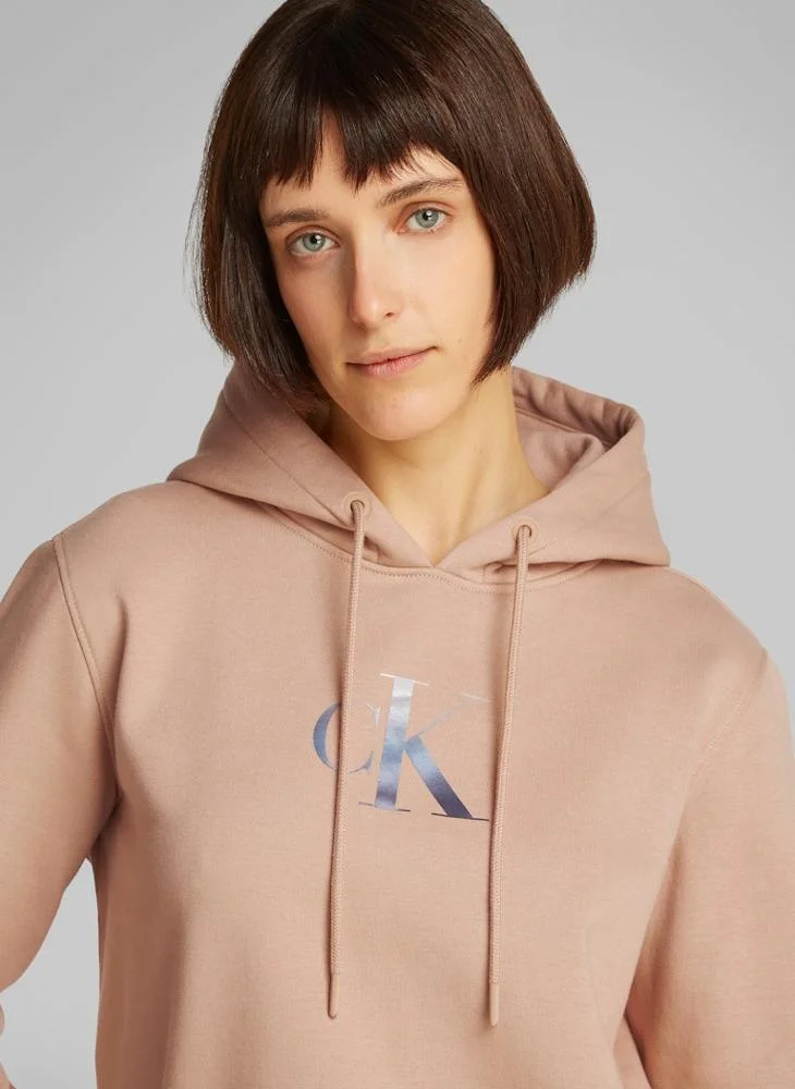 Calvin Klein Jeans Logo Deatil Hoodie