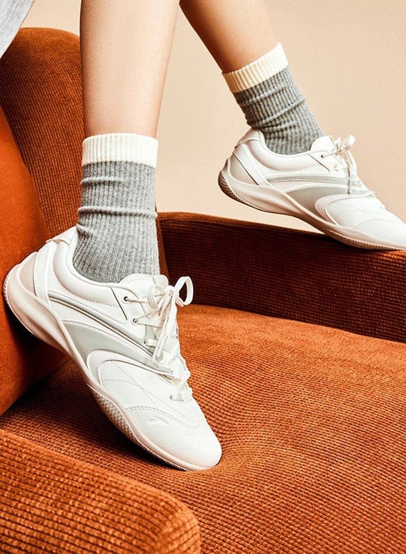 ANTA Opera Paris Ballet Sneakers / Ballet-Inspired Detailing / Elegant Curves - Image 3