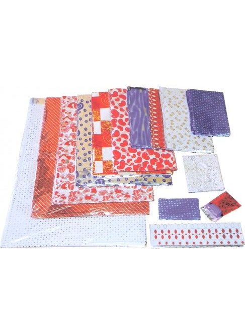 SAN Metalized Gift Package with Yellow Tape 20X35 Cm 100 Pieces 