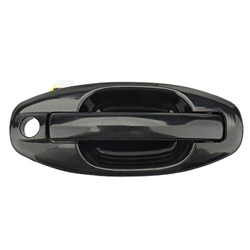 IRONTEK Exterior Door Handle Front Passenger Side 82660-26000 OE Replacement FITS 2001-2006 for Hyundai Santa Fe, Black 1PCS - Image 1