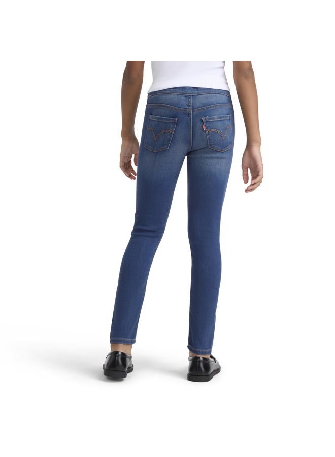 Levi's جينز ضيق للفتيات، سويت ووتر، 18 شهر - Image 3
