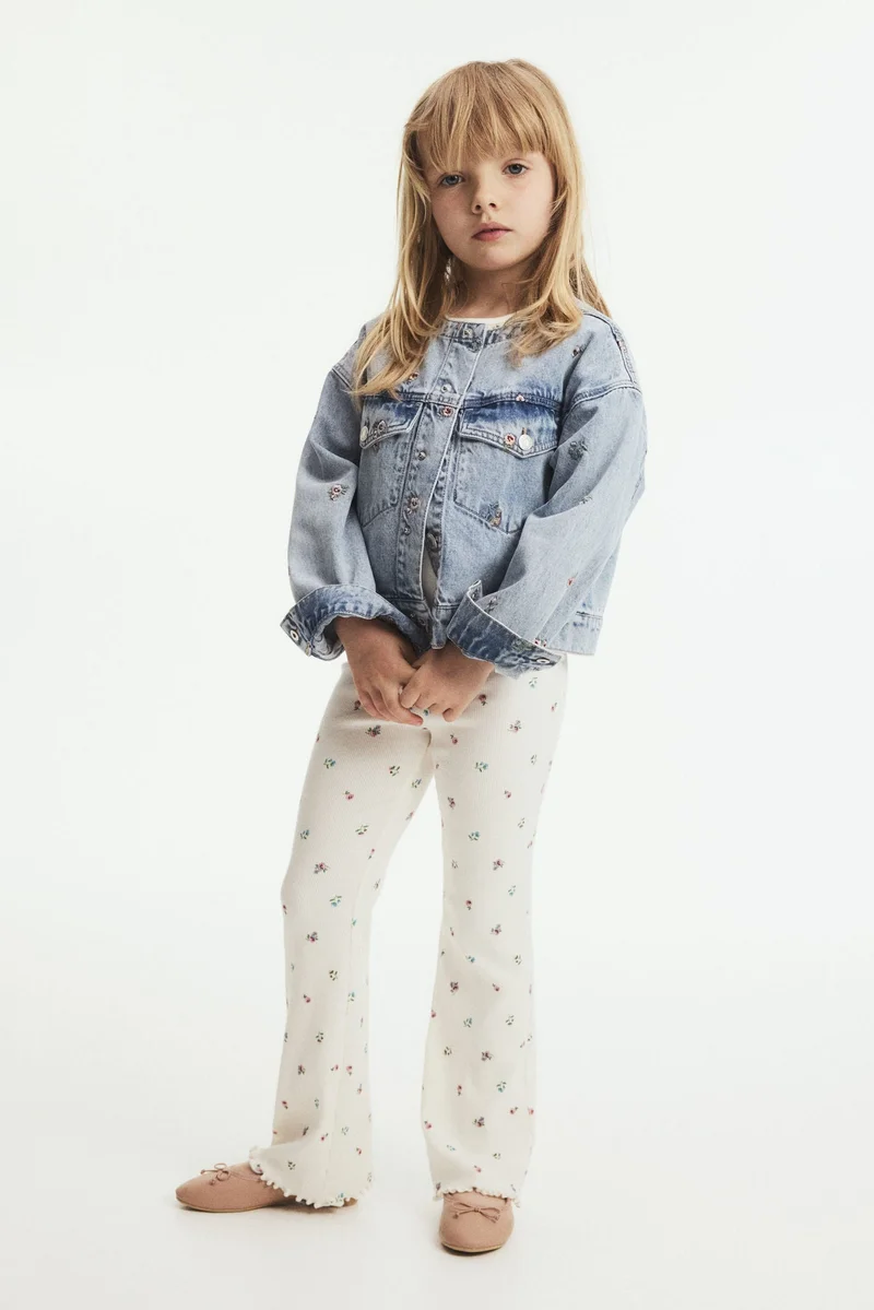 اتش اند ام لغينغز بحافة سفلية واسعة