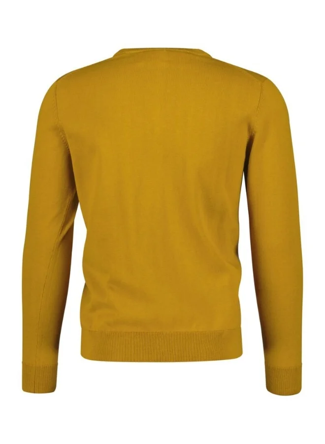 غانت Classic Cotton Crew Neck Sweater