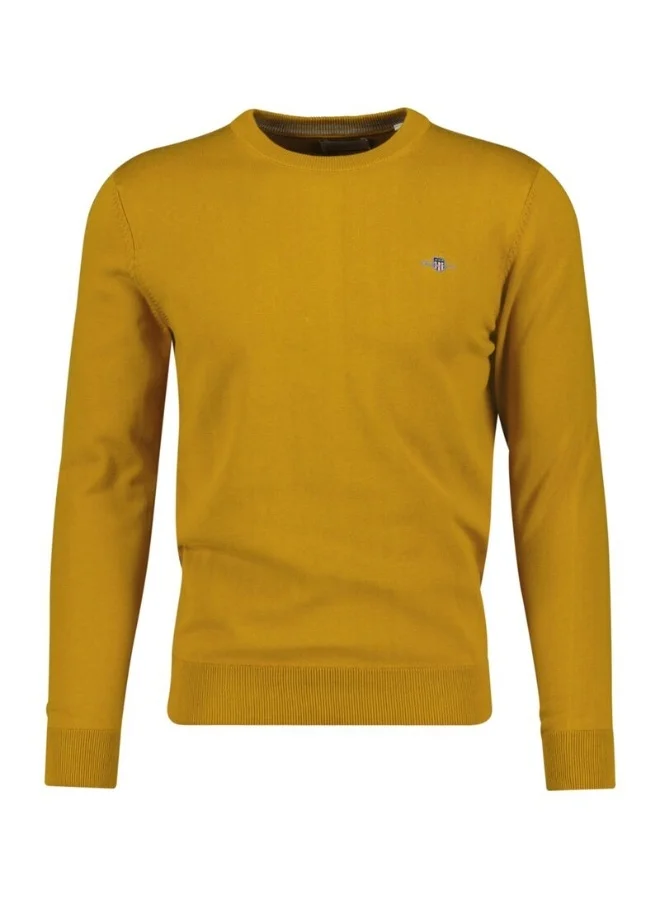 GANT  Classic Cotton Crew Neck Sweater for Men | Best Price UAE