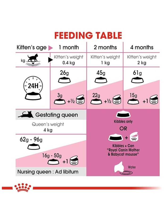 رويال كانين طعام جاف للقطط والأم والقطط الصحية للقطط - 4 كجم - Image 4