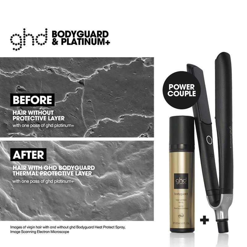 ghd Bodyguard Heat Protectant for Hair ― رذاذ حماية الشعر من الحرارة، تركيبة خفيفة الوزن لشعر أكثر صحة في المظهر والشعور ― 4 أونصة سائلة. - Image 4