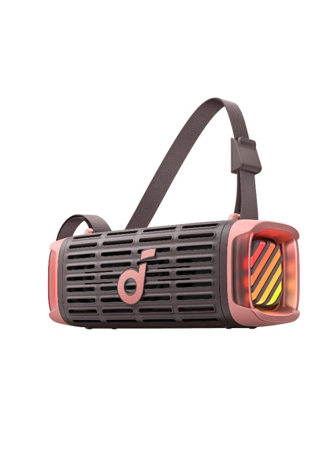 Soundcore مكبر صوت محمول لاسلكي مقاوم للماء مع صوت جهير عميق للغاية، 50 واط، 16 ساعة من وقت التشغيل، بوم 3i - Image 1