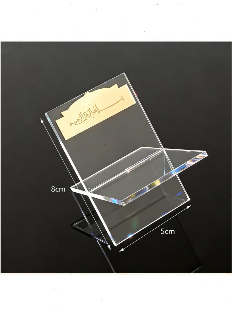 Ramadan Decorations Acrylic Food Display Stand - Premium Display Riser for Desserts, Chocolates, Candies & Dates | Elegant High-End Ritual Holder - Image 5