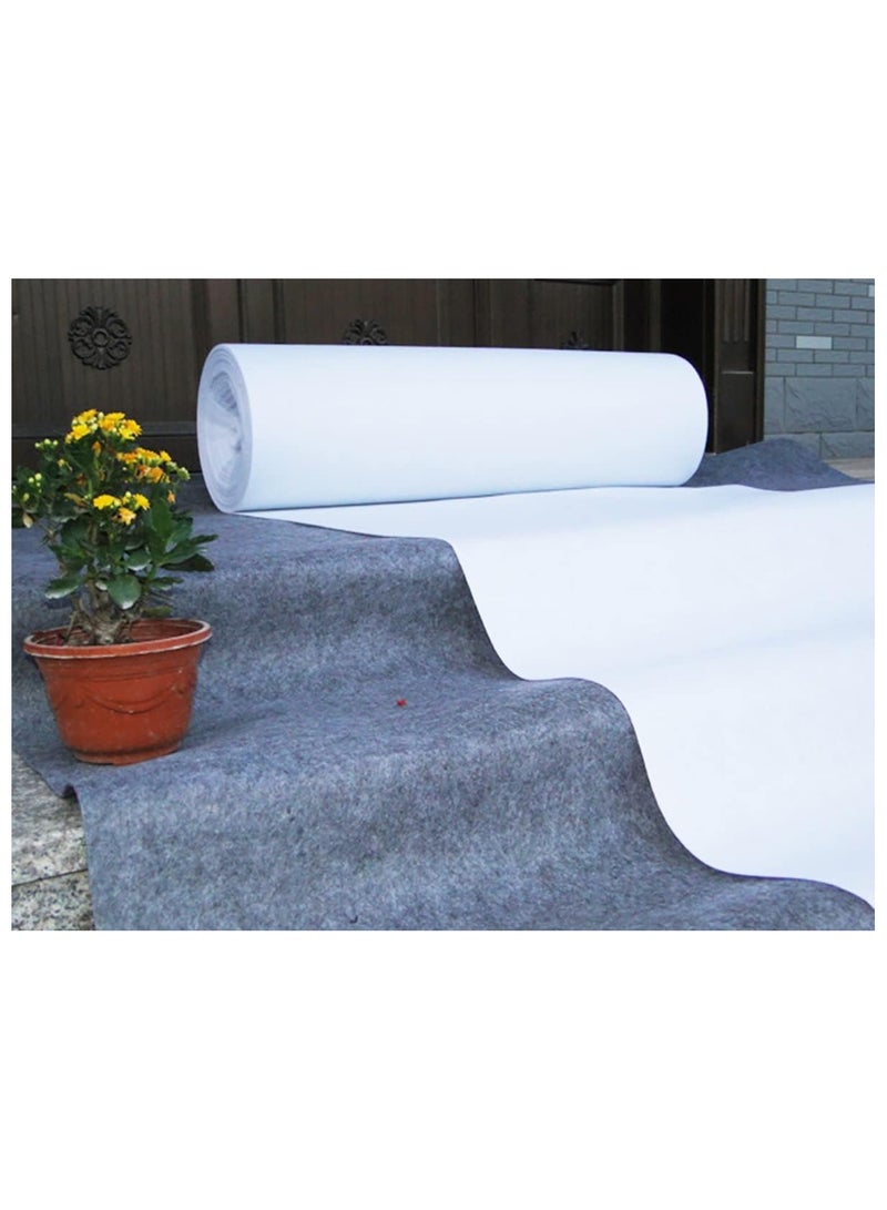 آنا سجادة بيضاء بطول 1 متر وعرض 10 أمتار لتزيين حفلات الزفاف وأعياد الميلاد في الأماكن الداخلية والخارجية - Image 3