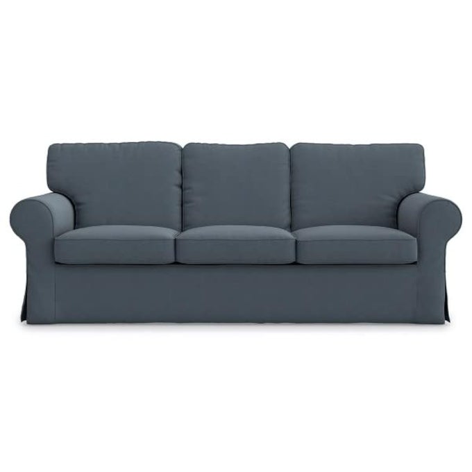EKTORP SOFA COVER REPLACEMENT FOR IKEA EKTORP SOFA COVER 3 SEAT EKTORP COUCH COVER EKTORP SLIPCOVER ONLYDARK GREY
