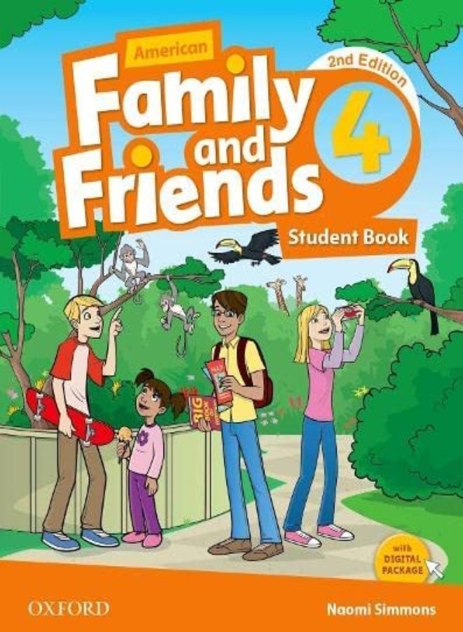 American Family And Friends Level Four Student Book Supporting All Teachers Developing Every Chi by Simmons, Naomi - Thompson, Tamzin - Quintana, Jenny Paperback