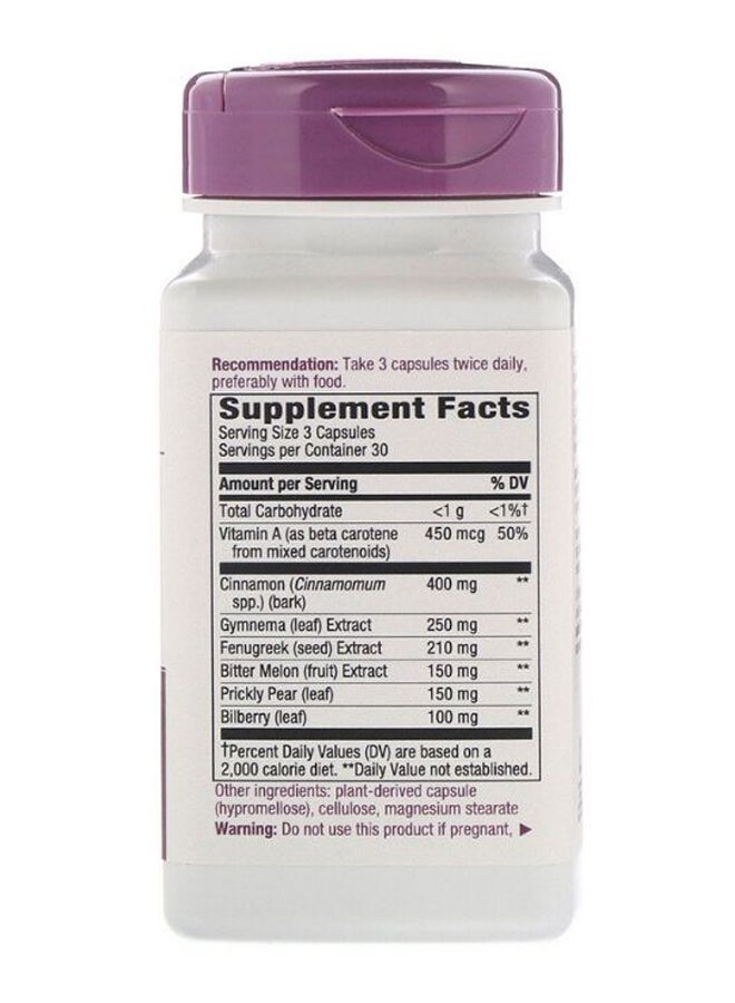 Nature's Way Blood Sugar Manager Dietary Supplement - 90 Capsules - Image 3