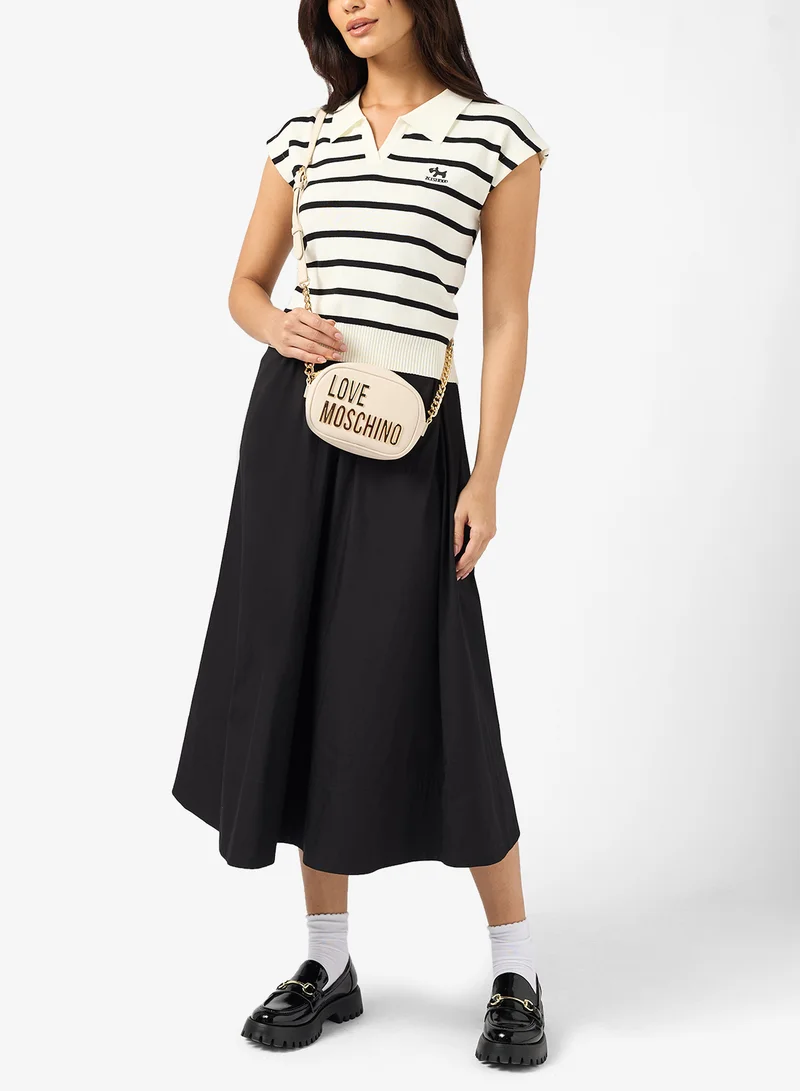 Love Moschino Zip through crossbody
