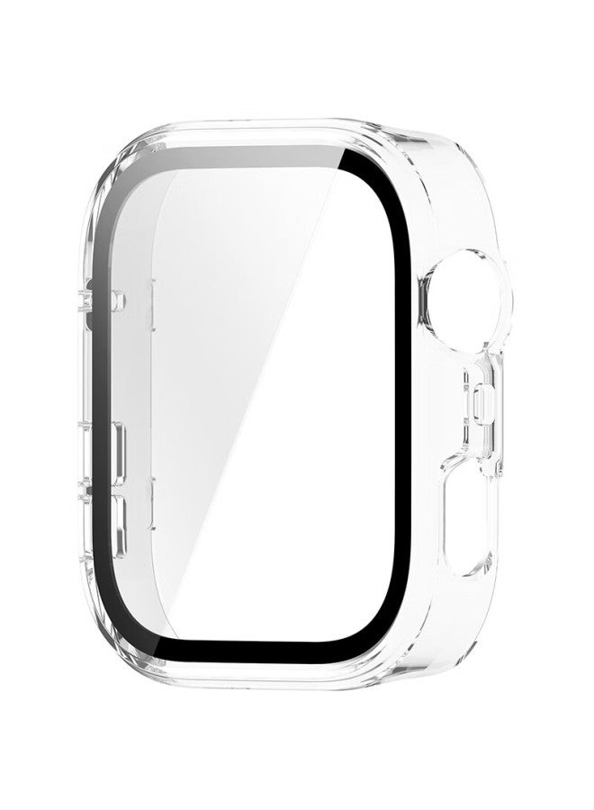 Kmaxai Protective Film And Hard Case For Huawei Watch Fit4 Pro, Integrated Full Protection Cover For Watch Face, Screen Protector For Watches, Anti-scratch, Anti-fingerprint Tempered Glass Film, Transparent - Image 3
