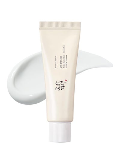 Beauty of Joseon Relief Sun Rice + Probiotics Sunscreen for face moisturizing sunblock with SPF 50 PA++++ Korean sunscreen skincare 50ml