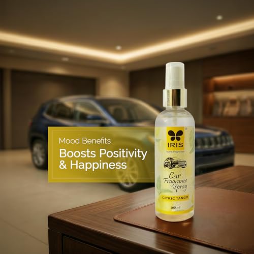 IRIS Car Spray – Citric Tango | Fresh Citrus Fragrance | 100 ml - Image 2