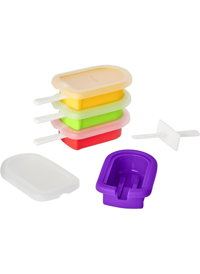 Tovolo - Stackable Classic Pop Molds Set of Four for Making MessFree Frozen Treats - Image 1