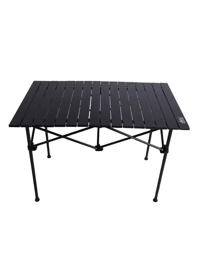 ALGHAFA Foldable Aluminum Camping Table – Lightweight Portable Outdoor Table – Black – 70×70×70 cm – ALGHAFA - Image 3