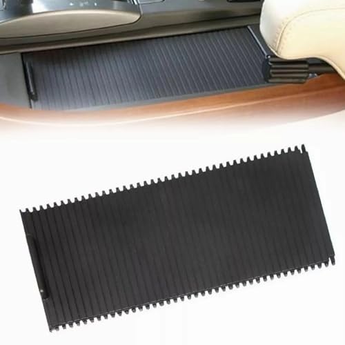 RONTCOS Center Console Cup Holder Cover Sliding Roller Zipper Blind Shutters for Range Rover Sport 20052009 FHM500032