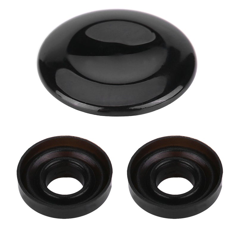 Mmi Knob Repair Kit: High Quality Durable Plastic Perfect Match - Easy Direct Replacement Joystick Cover for Audi Interior Repair - Image 1