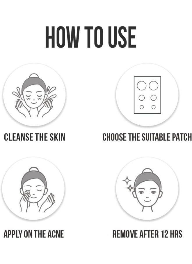 FURR By PEE SAFE - Haldi And Neem Acne Relief Patches With Hydrocolloid - Image 1