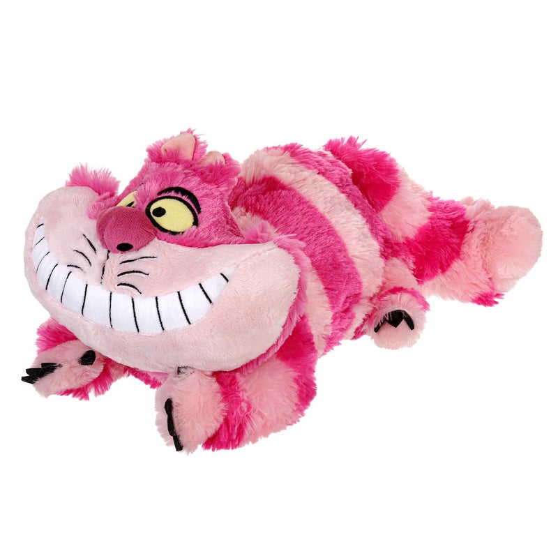 Disney Store Official Cheshire Cat Plush Alice in Wonderland Toy Vibrant Striped Design Iconic Grin Magical Gift for Fans Collectors Enthusiasts of Lewis Carrolls Classic 14 Inches - Image 2