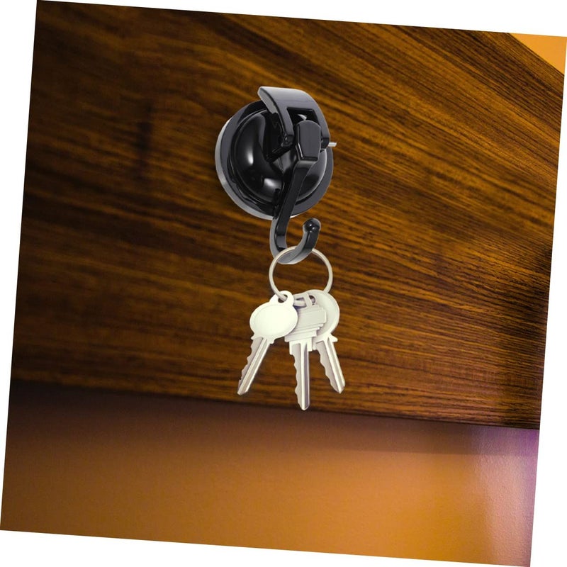 Heavy Duty Suction Cup Hooks 2 Pack Shower Curtain Hooks for Glass Towel Hanger Easy Install - Image 3