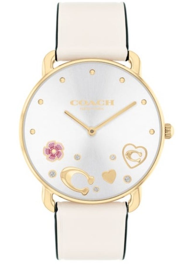 COACH Women's White Dial Analog Quartz Watch 36 mm -  14504294 