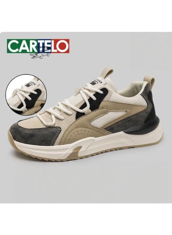 كارتيلو ارتفاع سولة سميكة للرجال يزيد من الأحذية الرياضية المريحة - Image 1