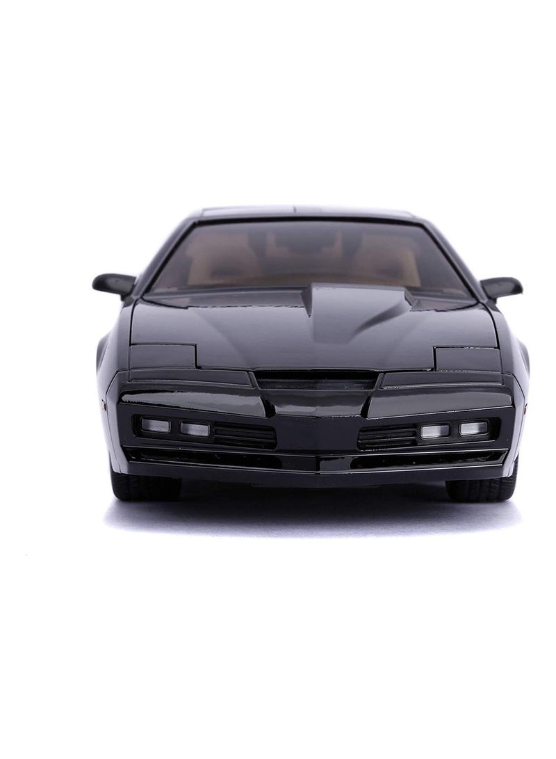 HOLLYWOOD Original Jada Toys Hollywood Rides Knight Rider K.I.T.T. 1:24 Scale Diecast Vehicle Model Collectible Model, Hobby Display, Movie Memorabilia, Birthday & Hobby Gift, Decor Ornament - Image 4