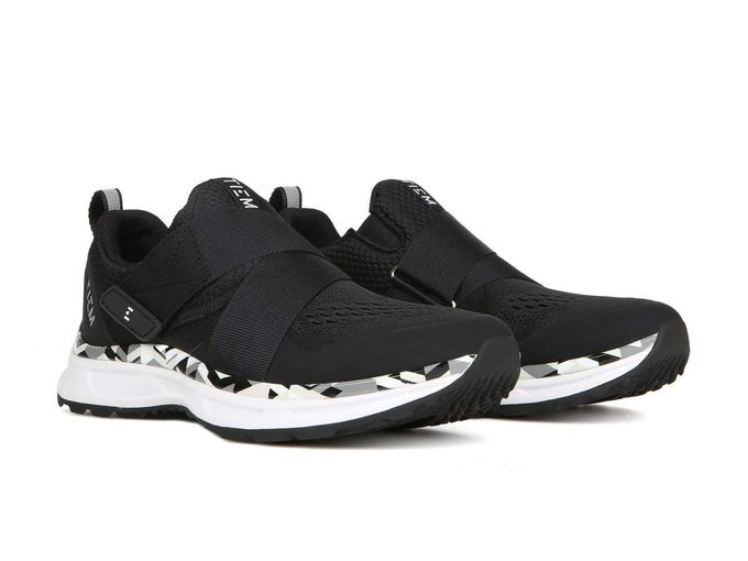 TIEM Slipstream Black Geometric Indoor Cycling Shoe, Spd Compatible (Women'S Size 7) - Image 4