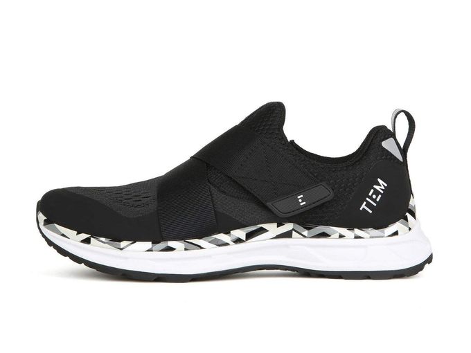 TIEM Slipstream Black Geometric Indoor Cycling Shoe, Spd Compatible (Women'S Size 7) - Image 2