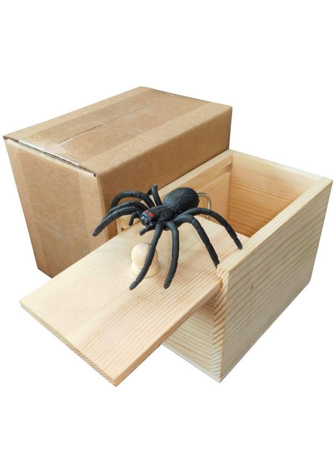 Fun Spider Money Surprise Box,Rubber Spider Prank Box,Handcrafted Spider In Box Prank  - Image 4