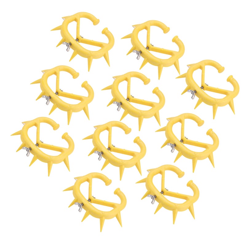 10pcs CalF weaning Nose Rings Plastic Weaning Spiked Ring Preventing Suckling - Image 5