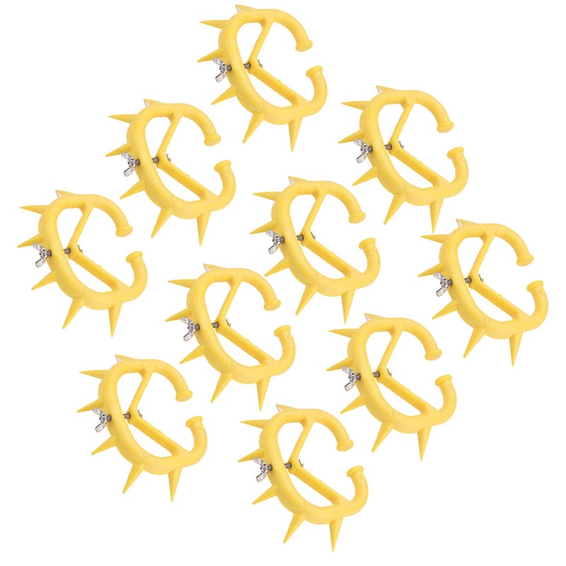 10pcs CalF weaning Nose Rings Plastic Weaning Spiked Ring Preventing Suckling - Image 4