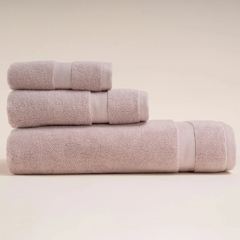 Penelope 100% Cotton Towel 30x50 cm Powder - Noa Series