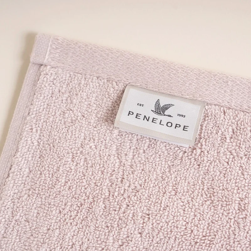 Penelope 100% Cotton Towel 30x50 cm Powder - Noa Series