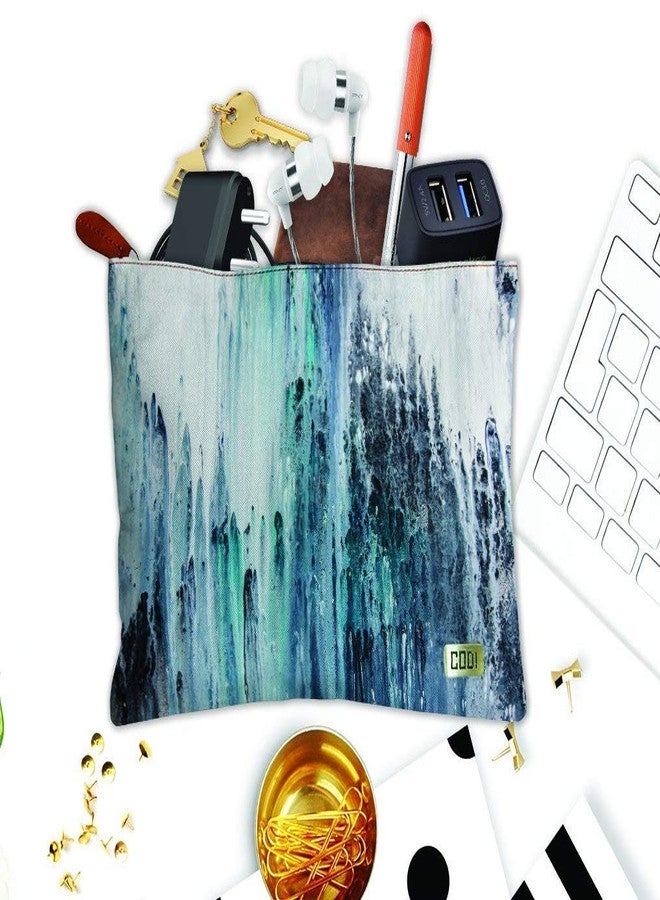 بيبر بلان ديزاين حقيبة قماشية بسحاب بتصميم طائرة ورقية | حقيبة سفر | حقيبة أدوات مكتبية | محفظة نقود | حقيبة أدوات تجميل | منظم مجوهرات | حقيبة زينة للسفر | منظم حقيبة يد لأدوات الزينة، متعدد الاستخدامات - Image 4