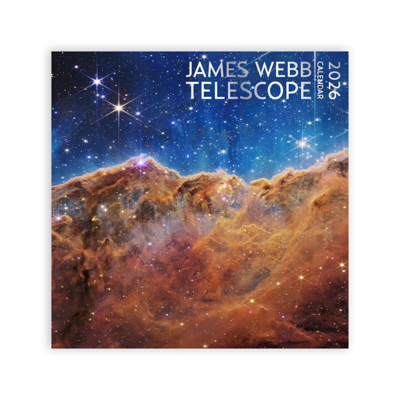 ARTICO 2026 James Webb Space Large Wall Calendar | Astronomy Wall Calendar | Star Calendar 2026 - Image 1