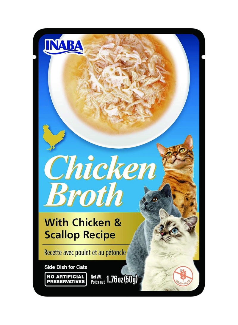 INABA Chicken Broth With Chicken And Scallop Recipe 50g - Image 1