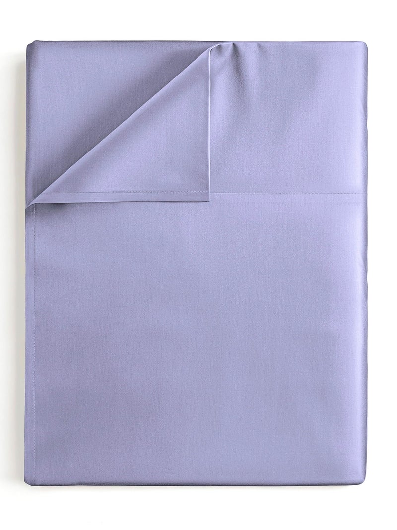 CGK Unlimited Twin Size Flat Sheet  Hotel Quality Top Flat Bed Sheet Only  UltraSoft Breathable  Cooling  Fade  Wrinkle Free  EasyCare Stain  Shrink Resistant Bedding  EasyFit and OekoTex  Lavender 
