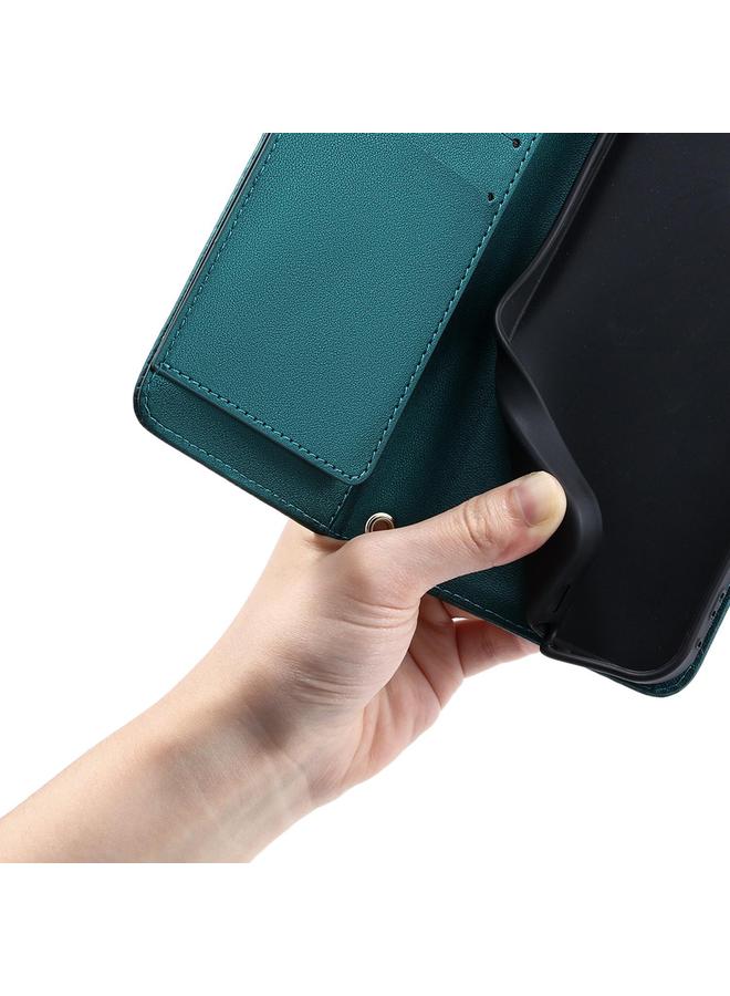 S-TOP Case For Realme 13+ 5G Global Ring Buckle Rhombic Leather Phone Case - Image 4