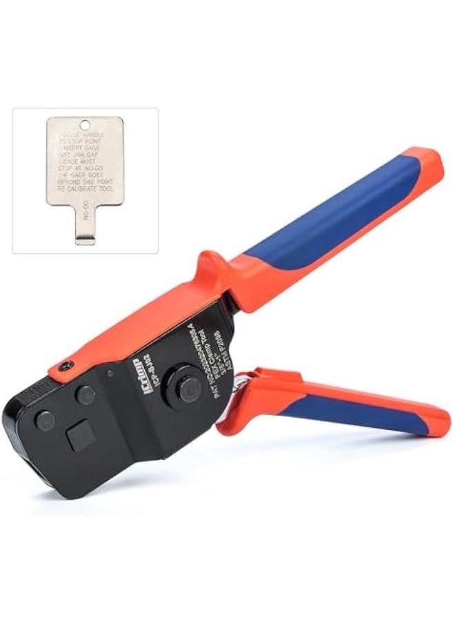 iCrimp ICP-BJ02 PEX Clamp Cinch Tool, One Handed Crimping Tool for Pinching 3/8-in, 1/2-in, 3/4-in, 1-in Rings, Patented