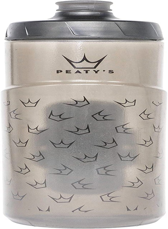 Peaty's Fidlock Lockin Magnetic Bike Water Bottle & Mount, Crown/Smoked, 600 ml/ 20 oz. - Image 2