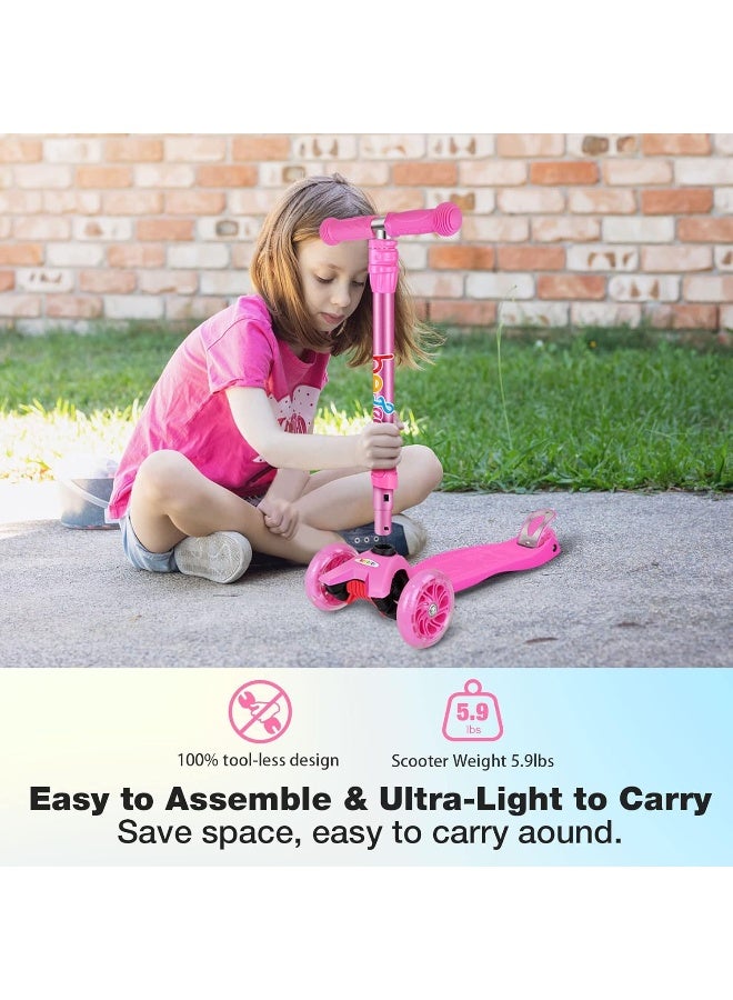 BELEEV A2 Scooters for Kids 3 Wheel Kick Scooter for Toddlers Girls Boys - Image 4