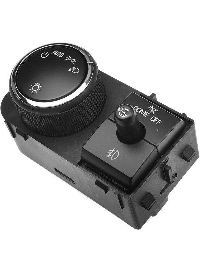 Topleo - Headlight Dimmer Switch for 2007-2014 Chevy Avalanche Silverado Suburban Tahoe GMC Sierra Yukon XL, Fog Light Switch Dome Headlamp Switch Assembly, Headlight Switch 25858705 15096895 15926099 - Image 1