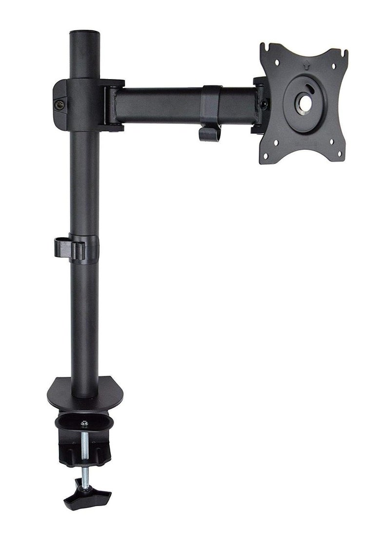 Star Single Desk Monitor Stand with Clamp for LCD LED Computer Displays 13 to 27 Inch-Heavy Duty Lift Articulating Arm Mount Fits VESA 75 and 100, 17.6lbs Capacity - Image 5